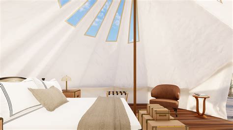 Glamping Design and 3D Rendering on Behance