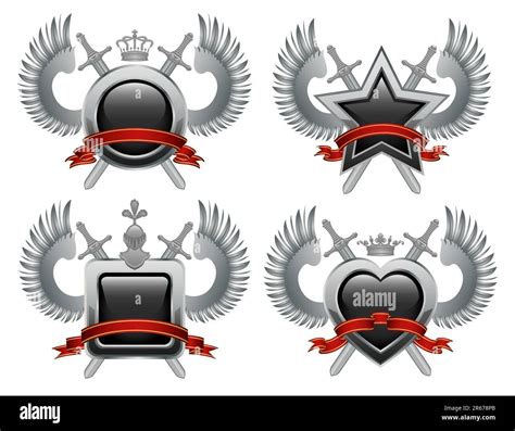 Coat of arms. Vector illustration Stock Vector Image & Art - Alamy