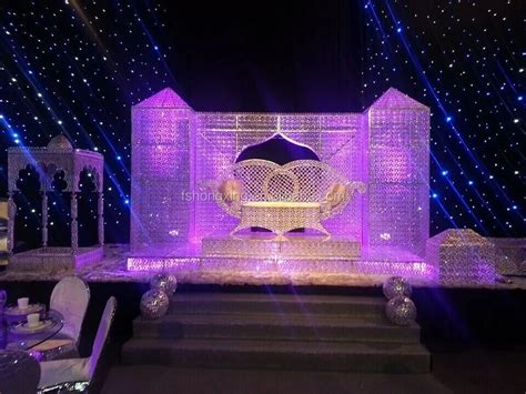 New Design Lighted Wedding Stage Background/ Backdrop/wedding Mandap ...