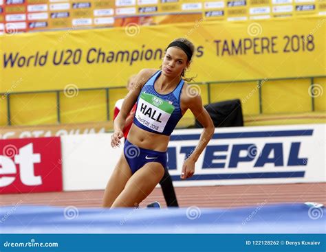 ANNA HALL USA, American Track and Field Athlete on Heptathlon Editorial ...