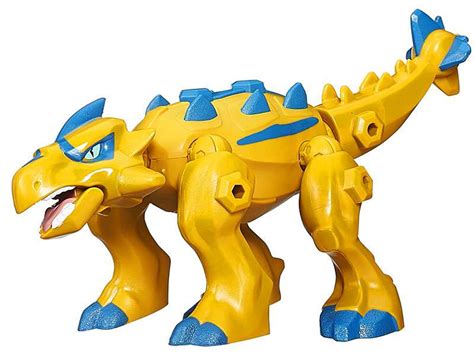 Jurassic World Hero Mashers Ankylosaurus Action Figure Hasbro Toys - ToyWiz