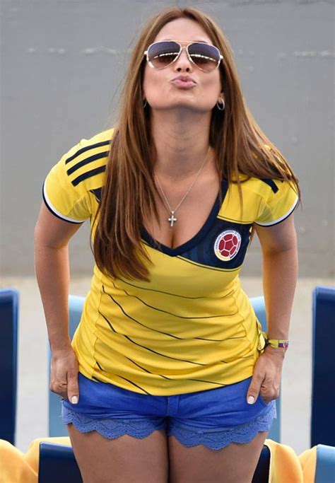 The sexiest Colombian girls fans - World Cup Brazil 2014 part6