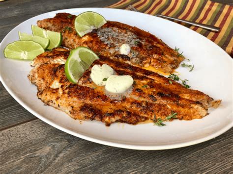 Blackened Grilled Catfish Recipe