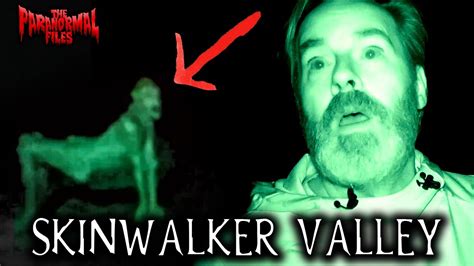 SKINWALKER Caught On CAMERA @ Skinwalker Ranch | The Paranormal Files - YouTube