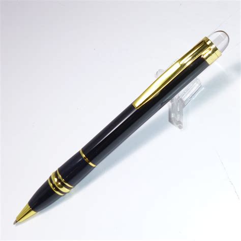 Pluma Boligrafo Mont Blanc Starwalker Gold Negro Oro 22 - $ 349.00 en ...