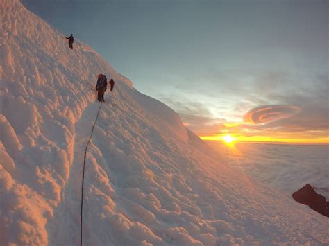 (x-post from r/hiking) Was lucky enough to summit Mt. Rainier at ...