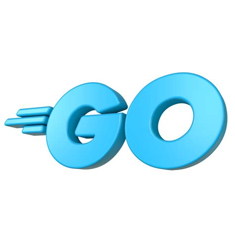 3D Golang Programming Language Logo 12697296 PNG