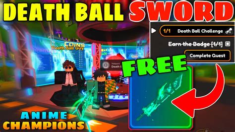 How To Get The NEW LIMITED SWORD SKIN In DEATH BALL *UPD 9* ACS ...