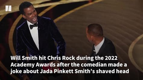 Will Smith Smacks Chris Rock At Oscars