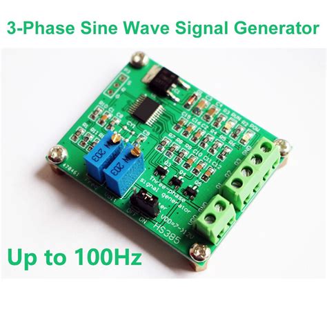 New 3-phase Sine Wave Signal Generator Module 10hz To 100hz Output ...