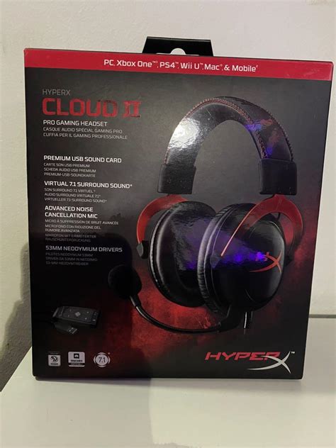 HyperX cloud ii/2, Video Gaming, Gaming Accessories, Virtual Reality on ...