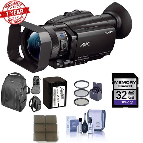 Sony FDR:AX700 4K Camcorder w/ 32GB Memory Card Bundle - Walmart.com