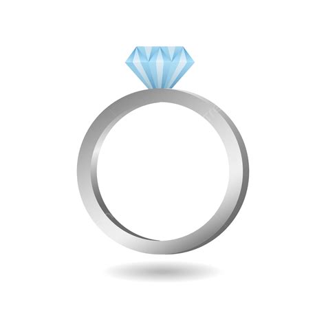 Diamond Ring Vector Illustration, Ring, Diamonds, Jewelery PNG and ...