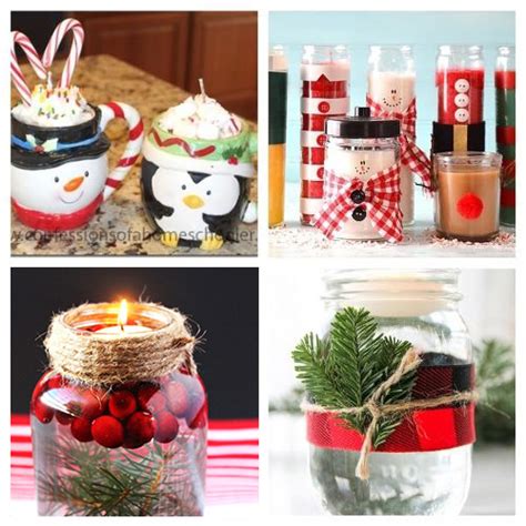 20 Gorgeous DIY Christmas Candles- A Cultivated Nest