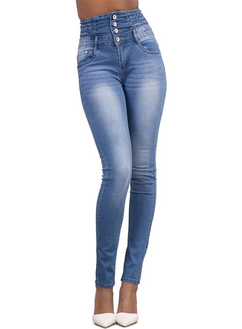 High Waist Skinny Jeans Refuge High Waist Skinny Jeans - STYLESIMO.com