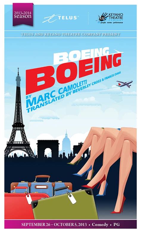 Wood Buffalo Culture: Boeing Boeing- 4 Play Drama Series Sept 27th to ...