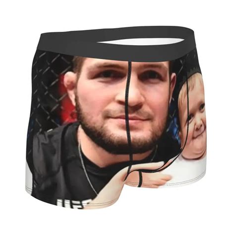 ₩16,545에서 Underpants Hasbulla Magomedov Boxer Shorts Men 3D 인쇄 남성 숨막발 속옷 팬티 브리프 | DHgate