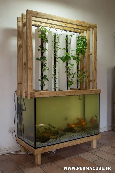 50 Fascinating DIY Indoor Aquaponics Fish Tank Ideas | Système ...