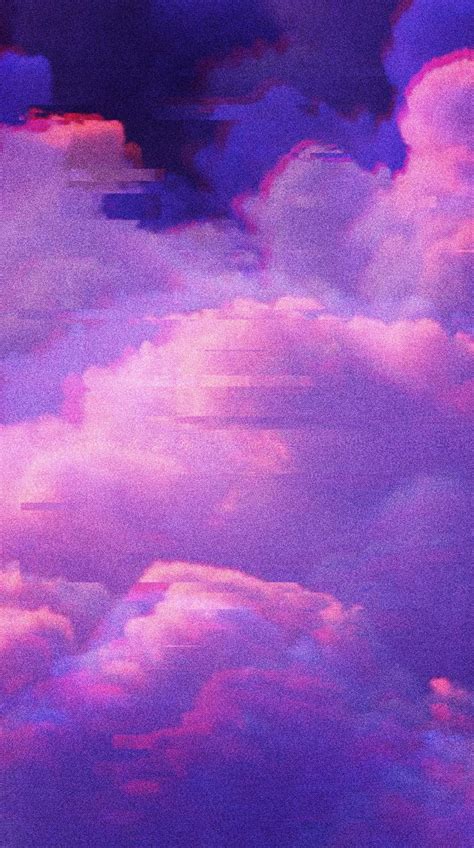 🔥 Download Aesthetic Glitch Cloud Background Wallpaper Gli by @marklowe | Backgrounds Wallpapers ...