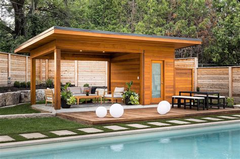 10' x 20' Sanara | Pool Cabana | Summerwood Products | Pool house designs, Backyard patio ...