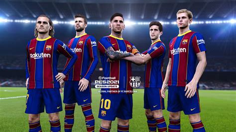 新 eFootball PES 2021 バルセロナエディション、発売