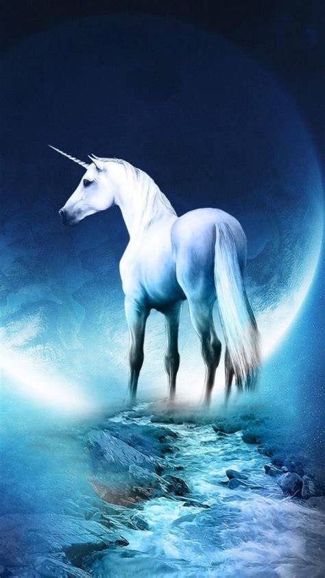 Hình nền Blue Unicorn - Top Những Hình Ảnh Đẹp