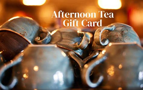 Afternoon Tea Gift Card - Spirit Of Yorkshire