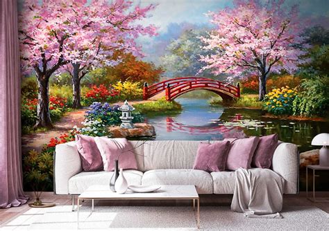 Wall murals Japanese garden nr. u35418 - Uwalls.co.uk