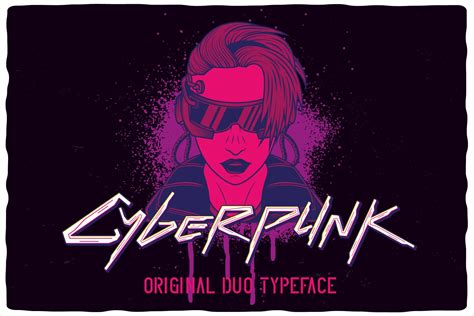 Cyberpunk Font Duo | Symbol Fonts ~ Creative Market