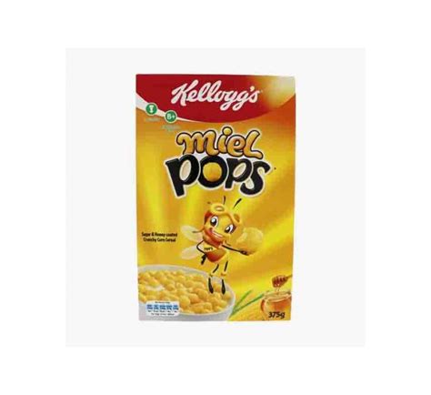 Kelloggs Miel Pops 375gm Buy Online in Bahrain - Dukakeen.com