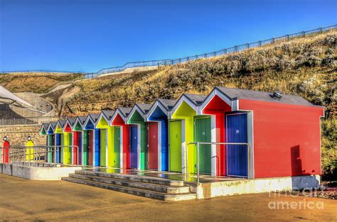 Barry Island Beach Huts 9 Photograph by Steve Purnell - Pixels