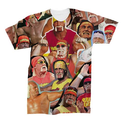 Hulk Hogan Collage T Shirt Subliworks