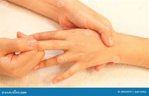 Reflexology Hand Massage, Spa Hand Treatment Stock Image - Image of healer, hand: 20933979