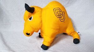 Vintage 1994 Colorado University Buffalo Mascot Stuffed Animal CU Buffs ...