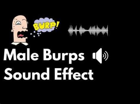 Burp sound effect - YouTube