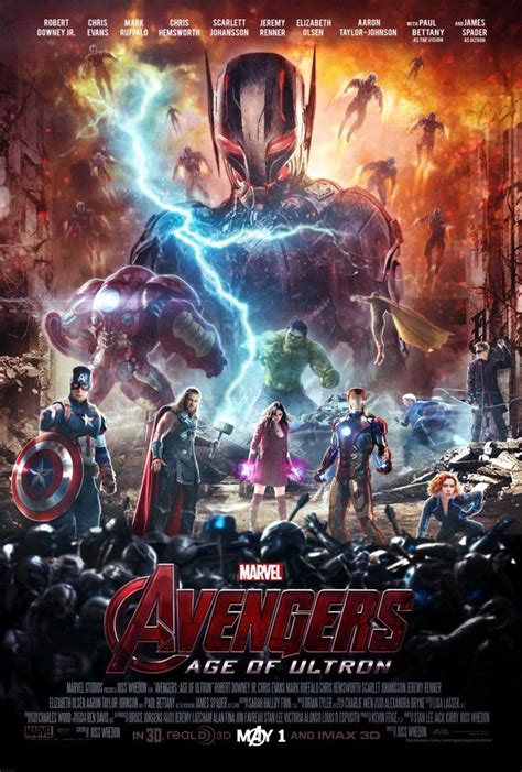 Avengers: Age of Ultron Poster by CAMW1N on deviantART | Ultron movie ...