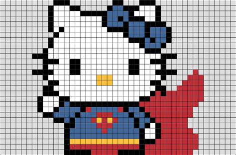 Super Kitty Pixel Art | Pixel art, Lego art, Pixel art design