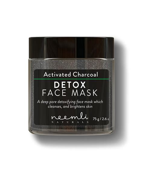 Activated Charcoal Detox Face Mask – Cocotier