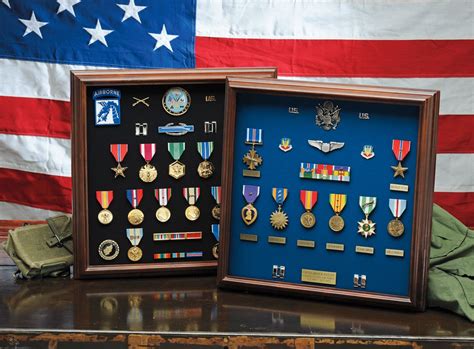 Military Shadow Box and Display Case Builder | Medals of America ...