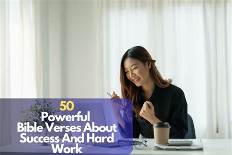 50 Powerful Bible Verses About Success And Hard Work