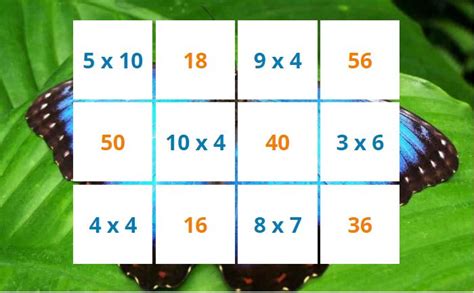 Math Multiplication Puzzles With Answers