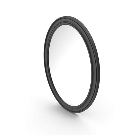 Black Oval Mirror 3D Object 2298636351 | Shutterstock