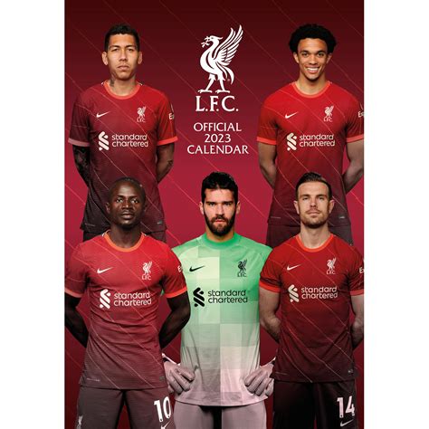 Liverpool 2023 To 2025 Calendar Free Download - Danya Gabrila