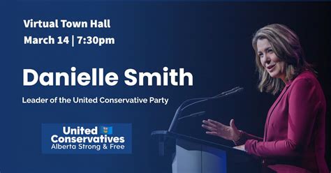 Danielle Smith on Twitter: "Tonight, I am inviting Albertans to join me ...