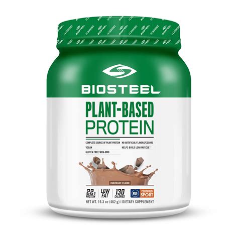 BioSteel Plant Based Protein Powder, Vegan Dietary Supplement ...