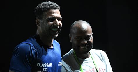 Friends Omar Assar and Quadri Aruna "like Federer and Nadal" driving African table tennis