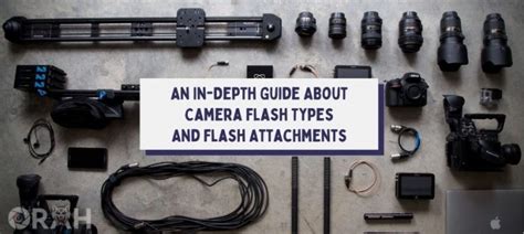 What Are The Camera Flash Types In Photography? - Orah Co