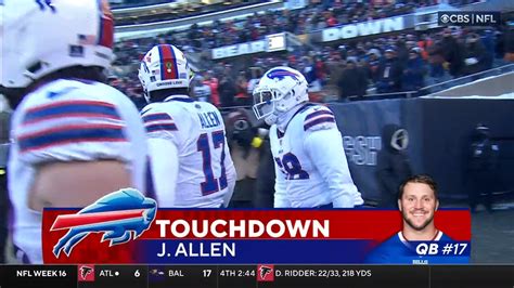 Josh Allen rushes for touchdown | Josh Allen, touchdown | Josh Allen just took a Christmas Eve ...