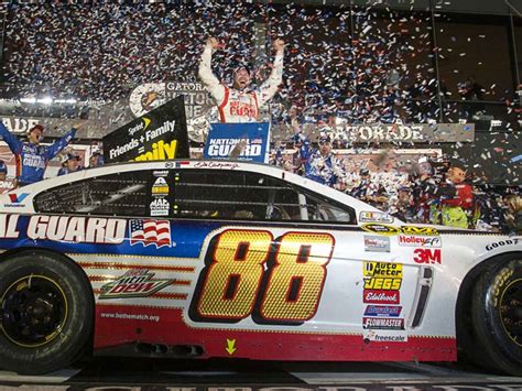 The Daytona 500: Dale Earnhardt Jr. wins a thriller - Athlon Sports