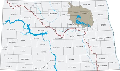 Devils Lake Lake Map | Draw A Topographic Map